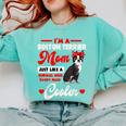 Boston Terrier Mom American Gentleman Dog Mother's Day Comfort Colors Sweatshirt Chalky Mint
