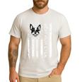 Best Boston Terrier Dog Mom Ever USA Flag For Men Women Kids Men's Casual T-Shirt White