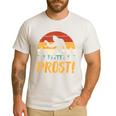 Bigfoot Sasquatch Prost Retro Bavarian Oktoberfest Men Women Men's Casual T-Shirt White