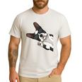 Boston Terrier Bostie Dog Kids Men Men's Casual T-Shirt White
