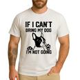 Boston Terrier If I Can't Bring My Dog I'm Not Going Men Women Kids Men's Casual T-Shirt White
