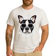 Boston Terrier Dad Father’s Day Dog Dad Men’s Men's Casual T-Shirt White