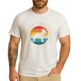 Boston Terrier Dad Retro Vintage Dog Bostie Dad Men Men's Casual T-Shirt White
