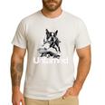 Boston Terrier Dog Untamed For Men Women Men's Casual T-Shirt White