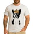 Boston Terrier Dog Wearing Crown For Men Women Girls Kids Men's Casual T-Shirt White