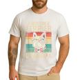 Boston Terrier Grandpa Dog Lover Father's Day Men's Casual T-Shirt White