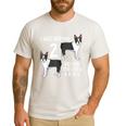 Boston Terrier Humor Bostie Dog Lover For Men Women Kids Men's Casual T-Shirt White