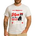 Boston Terrier Mom American Gentleman Dog Mother's Day Men's Casual T-Shirt White
