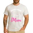 Boston Terrier Mom Men's Casual T-Shirt White