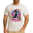Boston Terrier Santa Claus Coffee Mug Merry Christmas Dogs Men's Casual T-Shirt White