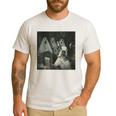 Boston Terrier Selfie With Ghosts Halloween Dog Lover Men's Casual T-Shirt White