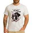 Boston Terrier Shirt I Didn't Fart My Butt Blew You A Kiss Men's Casual T-Shirt White