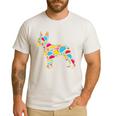 Boston Terrier Tacos Mexican Cinco De Mayo Taco Men's Casual T-Shirt White
