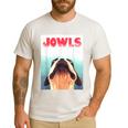 Boston Terriers Jowls Dog Mom Dog Dad Men's Casual T-Shirt White