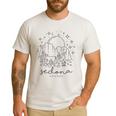 Cool Vintage Cactus Sedona Arizona Camping Souvenir Men's Casual T-Shirt White