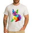Dog Lover Boston Terrier Dog Colorful Boston Terrier Men Women Kids Men's Casual T-Shirt White