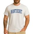 Varsity Grey Nantucket Men's Casual T-Shirt White