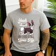 Boston Terrier Fart American Gentleman Non-Sporting Dog Men's Casual T-Shirt Sport Grey