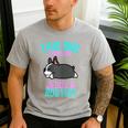 Boston Terrier This Girl Runs On Jesus And Boston Terriers Men's Casual T-Shirt Sport Grey