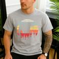 Catch Some Rays Vintage Retro Grizzly Bear Men's Casual T-Shirt Sport Grey