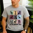 Funny Boston Terrier Quote In My Boston Terrier Era Cool Dog Men Women Men's Casual T-Shirt Sport Grey