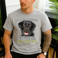 Labrador Retriever Lab Professional Human Trainer Men's Casual T-Shirt Sport Grey