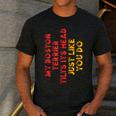Boston Terrier Mom Dad Dog Lover Owner Women Men Men's Casual T-Shirt Dark Grey