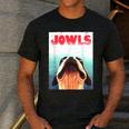 Boston Terriers Jowls Dog Mom Dog Dad Men's Casual T-Shirt Dark Grey