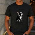 Life Is Better With A Boston Terrier Dog For Lover Men's Casual T-Shirt Dark Grey