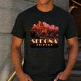 Sedona s Sedona Arizona Shirts T-Shirt Men's Casual T-Shirt Dark Grey