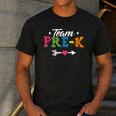 Team Pre-K Shirt PreSchool Teacher Student Back To School Men&#x27;s Casual T-Shirt Dark Grey