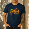 Oktoberfest German Beer Festival October Men's Casual T-Shirt Navy