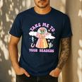 Take Me To Your Readers Alien Teacher Halloween Literacy Men&#x27;s Casual T-Shirt Navy