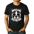 Boston Terrier Dad Father’s Day Dog Dad Men’s Men's Casual T-Shirt Black
