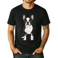 Boston Terrier Dog Motif Pet Art Boston Terrier For Men Women Kids Men's Casual T-Shirt Black