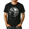 Boston Terrier Dog Nature Scene Graphic Art Men Women Girls Kids Men's Casual T-Shirt Black