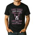 Boston Terrier Don't Mess With American Gentleman Dog Lover Men's Casual T-Shirt Black
