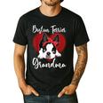 Boston Terrier Grandma Dog Owner Boston Terrier For Men Women Men's Casual T-Shirt Black