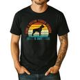 Being a Boston Terrier Grandpa Is Ruff Boston Terrier Men's Casual T-Shirt Black