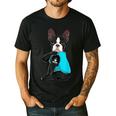 Boston Terrier I Love Mom Apparel Men's Casual T-Shirt Black