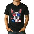 Boston Terrier Merica 4th Of July T Shirt Men Boys Dog Puppy Men's Casual T-Shirt Black