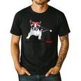 Boston Terrier Mom Bandana Boston Terrier Dog Men's Casual T-Shirt Black