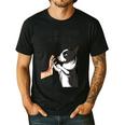 Boston Terrier Mom Dogs Mum Woman Men's Casual T-Shirt Black