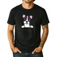 Boston Terrier In The Pocket Cute Pocket Boston Terrier Men's Casual T-Shirt Black