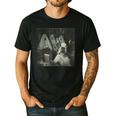 Boston Terrier Selfie With Ghosts Halloween Dog Lover Men's Casual T-Shirt Black