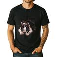 Boston Terrier Shirt I Didn't Fart My Butt Blew You A Kiss Men's Casual T-Shirt Black
