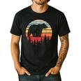 Catch Some Rays Vintage Retro Grizzly Bear Men's Casual T-Shirt Black
