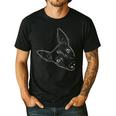 Dog American Hairless Terrier Men's Casual T-Shirt Black