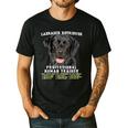 Labrador Retriever Lab Professional Human Trainer Men's Casual T-Shirt Black