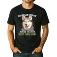 Siberian Husky Professional Human Trainer Men's Casual T-Shirt Black